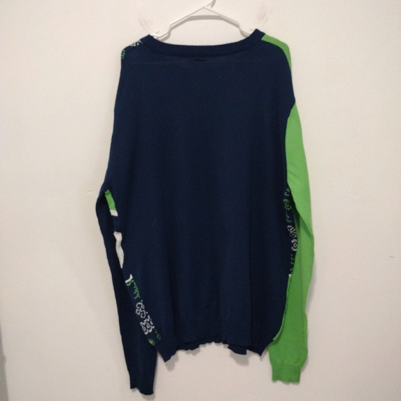 NFL - Seattle Seahawks Busy Block Snowfall Sweater - Picture 6 of 15